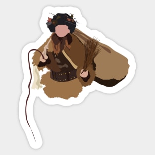 Dwight Schrute Belsnickel Art – The Office Sticker